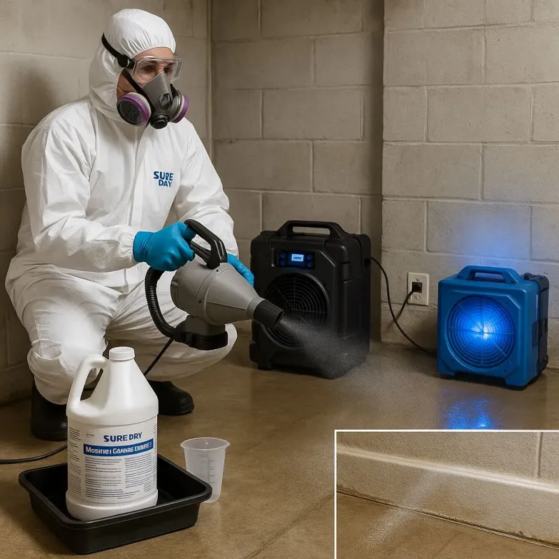 Sanitization and Odor Removal process in Keshena, WI