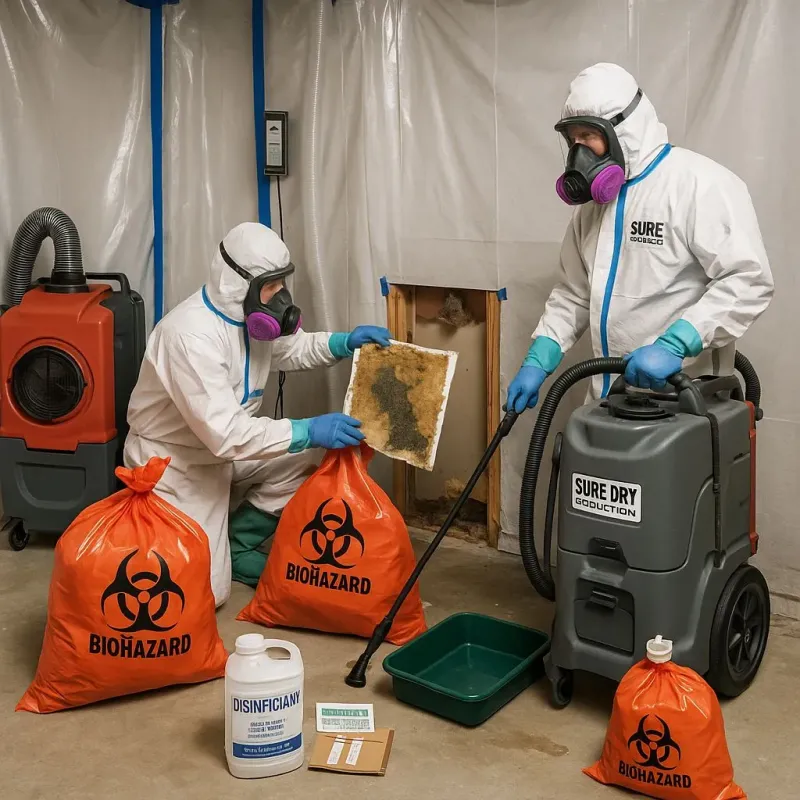 Contaminated Water Handling Protocols process in Keshena, WI