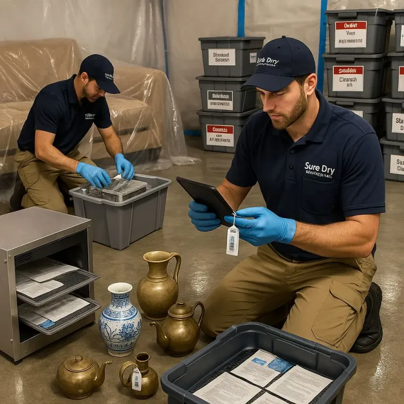 Content Protection and Restoration process in Keshena, WI