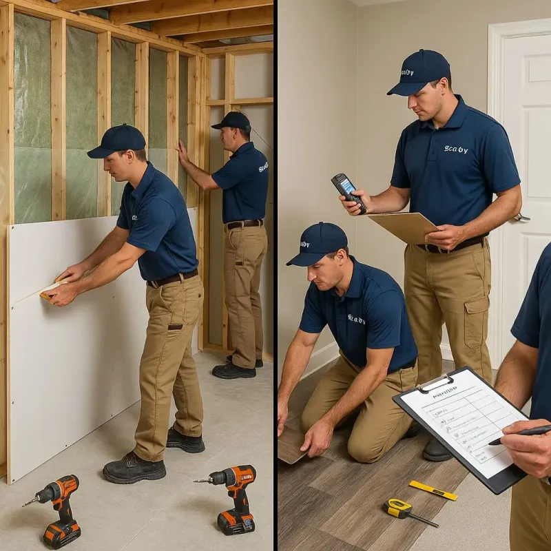 Repairs and Reconstruction process in Keshena, WI