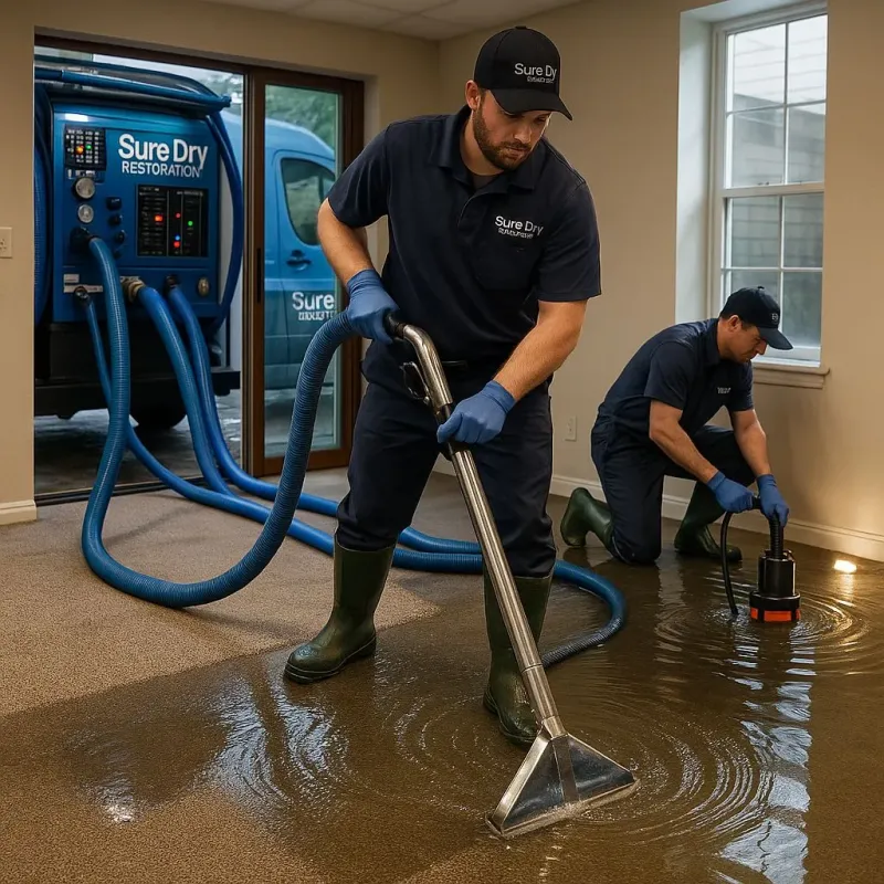Water Extraction and Removal process in Keshena, WI